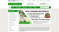 Desktop Screenshot of motogolf.com