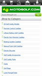 Mobile Screenshot of motogolf.com